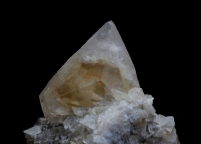 Hier nochmal der Fund aus dem Bruch. 45 mm. Sammlung und Foto: Thomas Noll. Das Eisen ist horizontal unterschiedlich verteilt.