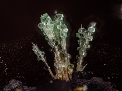 Chalkosiderit, BB=0,87mm , Foto: M.Wallenborn