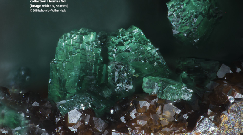Neue Fotos unter Mineralien aus den Kupfergruben im Siebengebirge